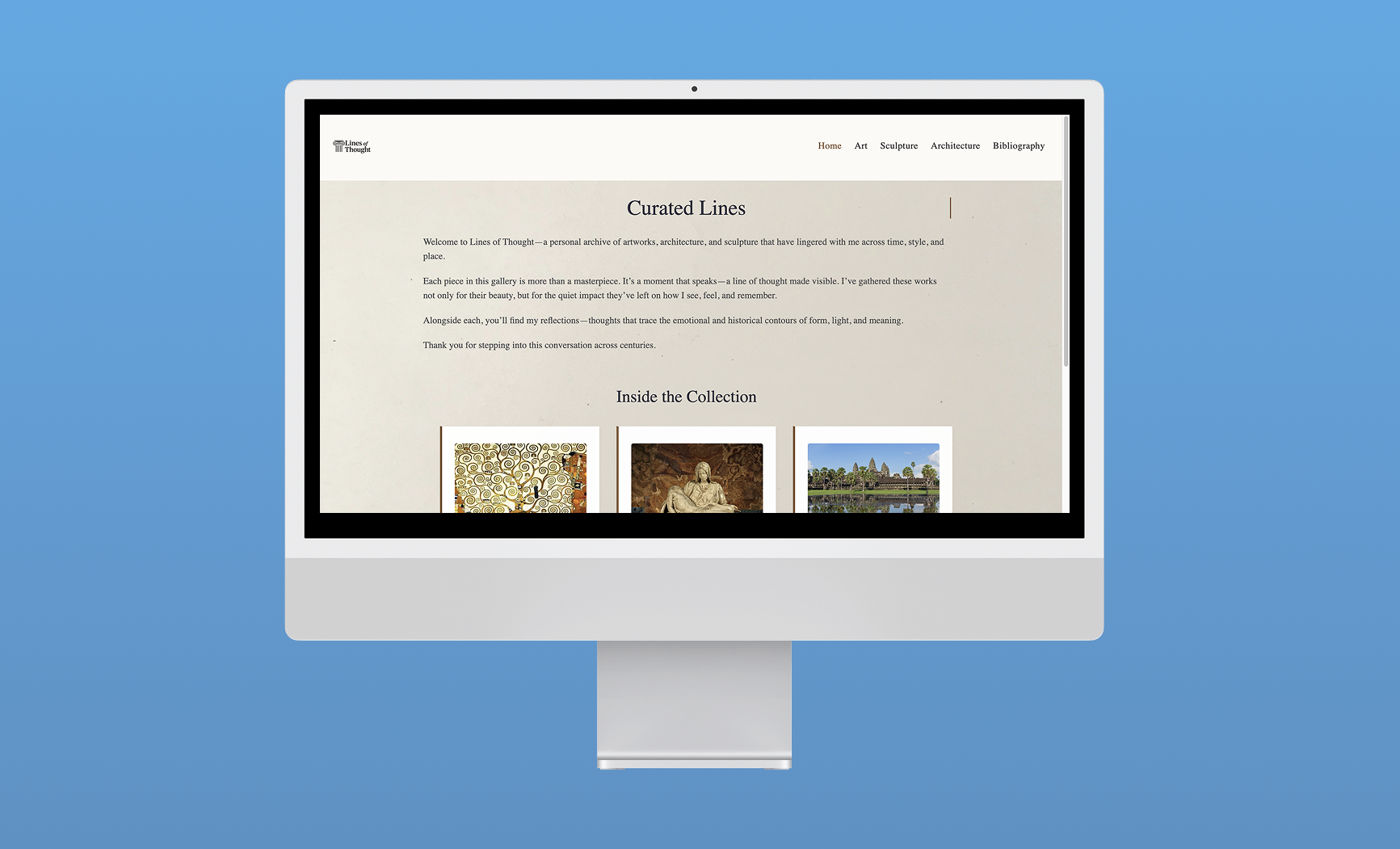 Lines of Thought Mockup